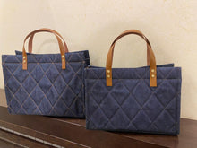 Load image into Gallery viewer, Alexandra, Elegant Tote Bag in Fabric