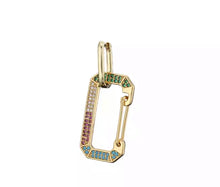 Load image into Gallery viewer, Earrings, Hera Single Earring- Blue or Multicolored
