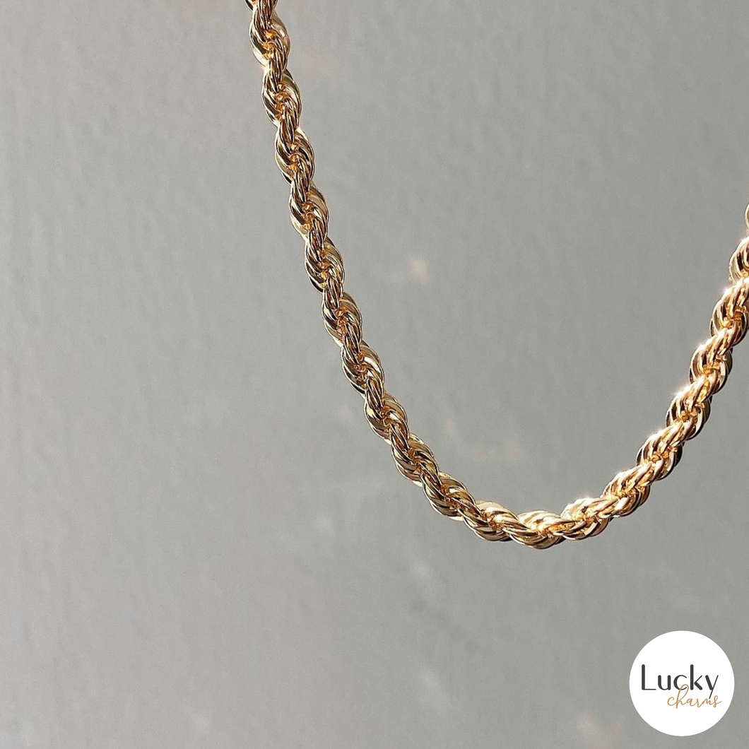 Necklace, Gold Plated Chain