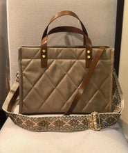 Load image into Gallery viewer, Alexandra, Elegant Tote Bag in Fabric
